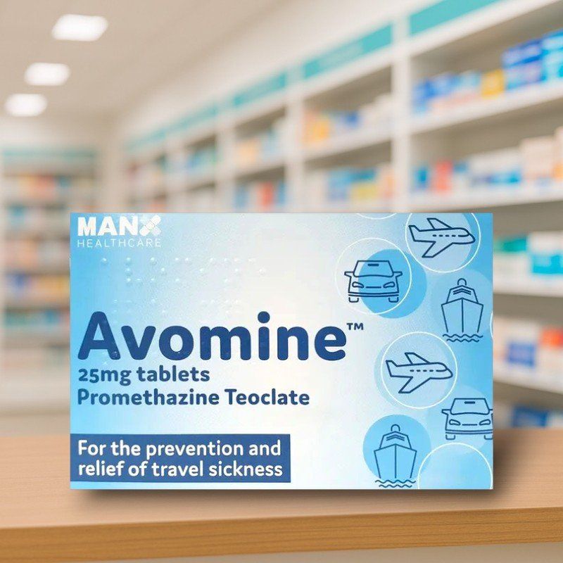 Promethazine (Rx): for severe, short trips