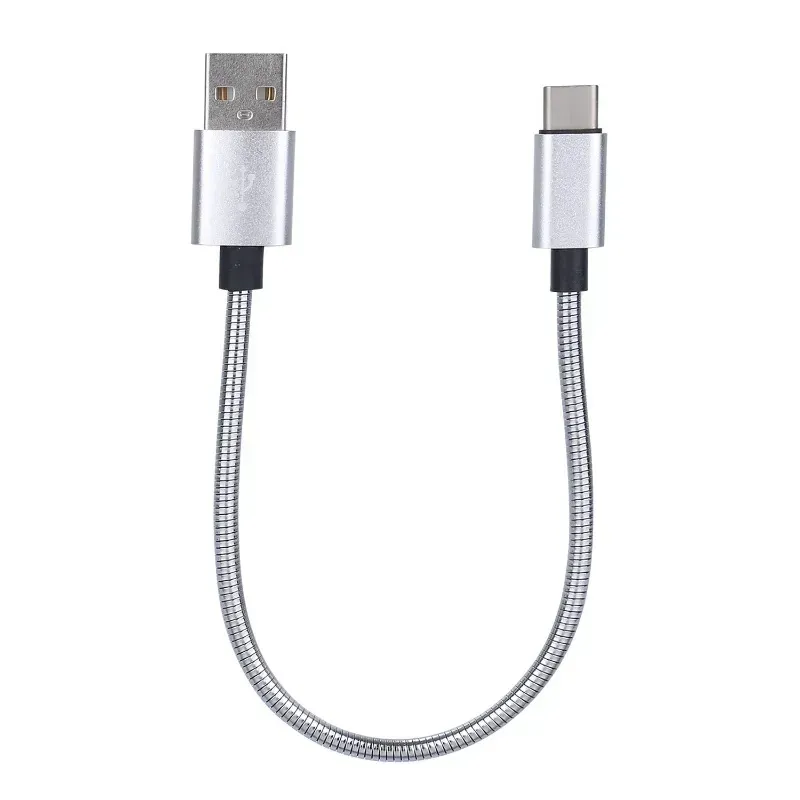Short USB-C (or Lightning) cable