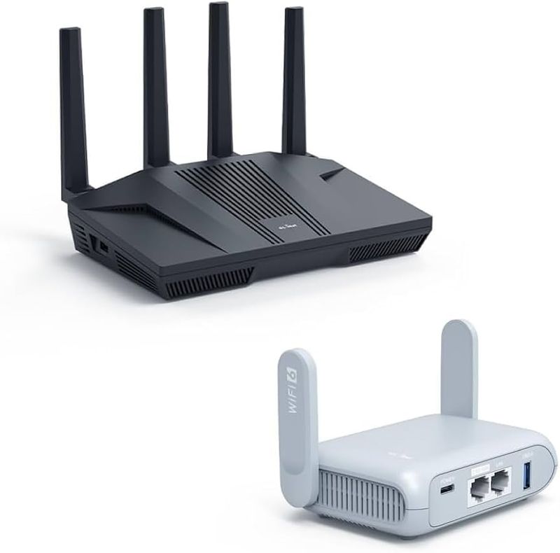 GL.iNet Beryl AX (GL-MT3000) Travel Wi-Fi 6 Router