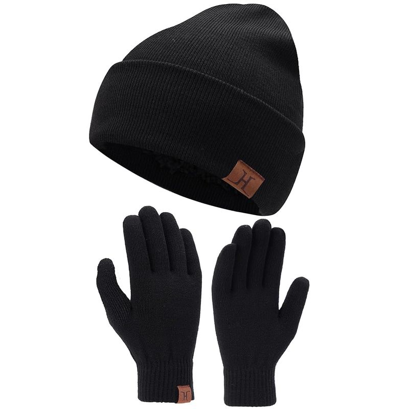 Warm Hat and Gloves