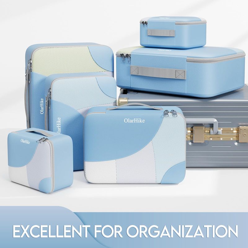 OlarHike 6-Piece Packing Cube Set