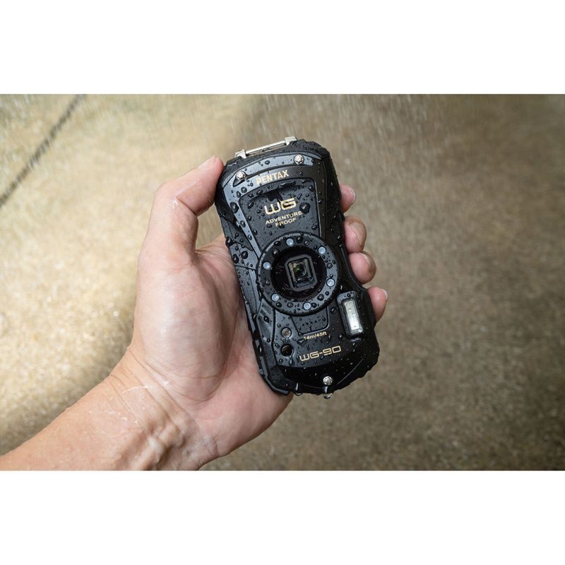 Ricoh/Pentax WG-90 (budget tough compact, waterproof 14 m)