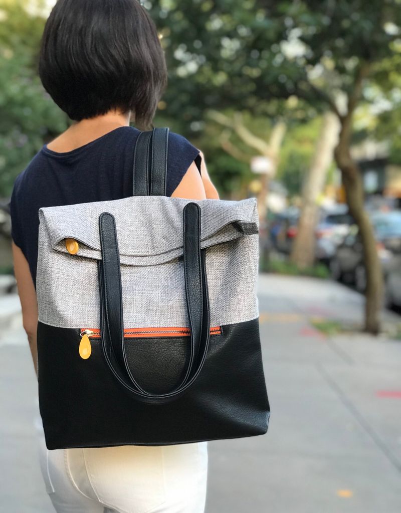 Vegan GREENPOINT Convertible Travel Backpack Tote