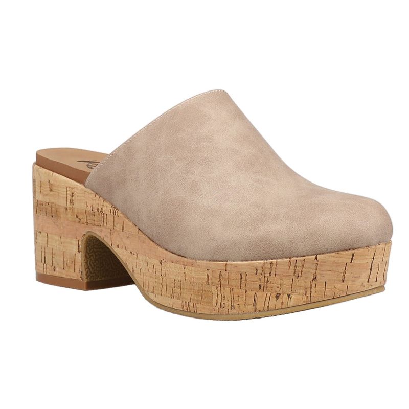 Time & Tru Faux Suede Slingback Clogs – $30 Fall Style Elevators