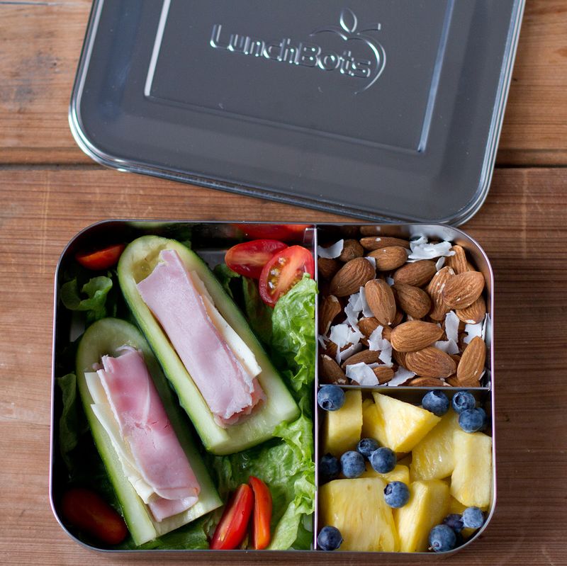 LunchBots Large Trio (Stainless, 3 Compartments)