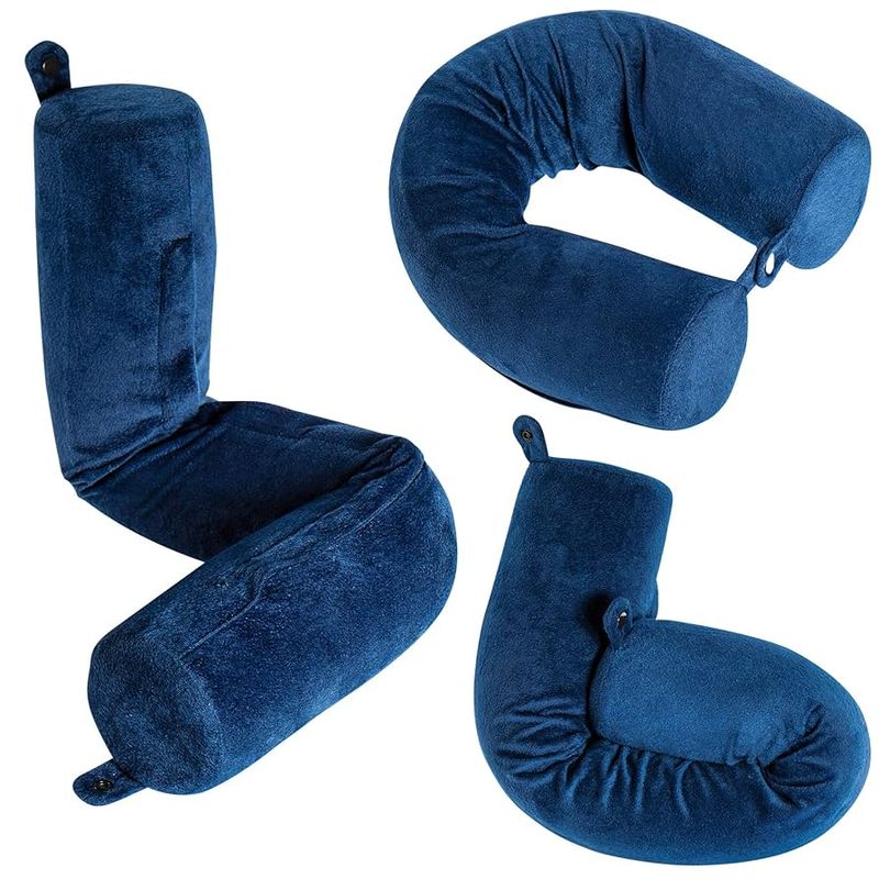 Dot&Dot Twist Memory Foam Travel Pillow