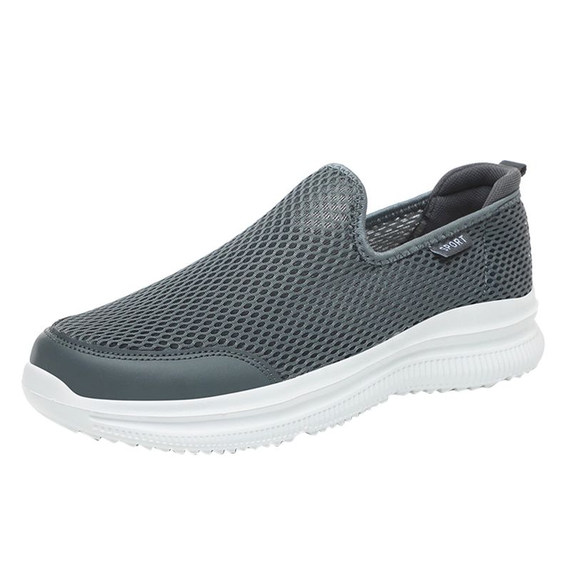 BRONAX Mesh Oxfords Slip-Ons