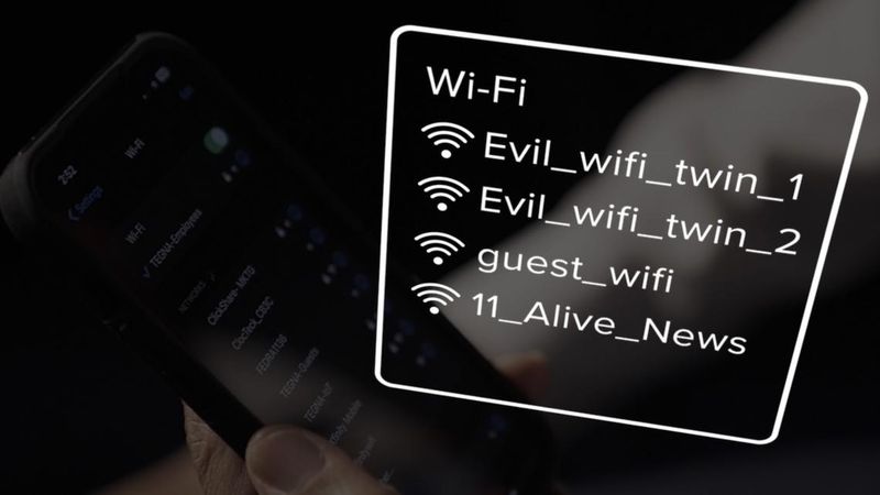 Evil-twin public Wi-Fi & airport hotspot cons