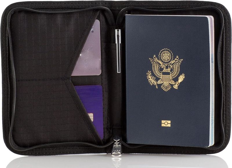 RFID-Blocking Passport Wallet