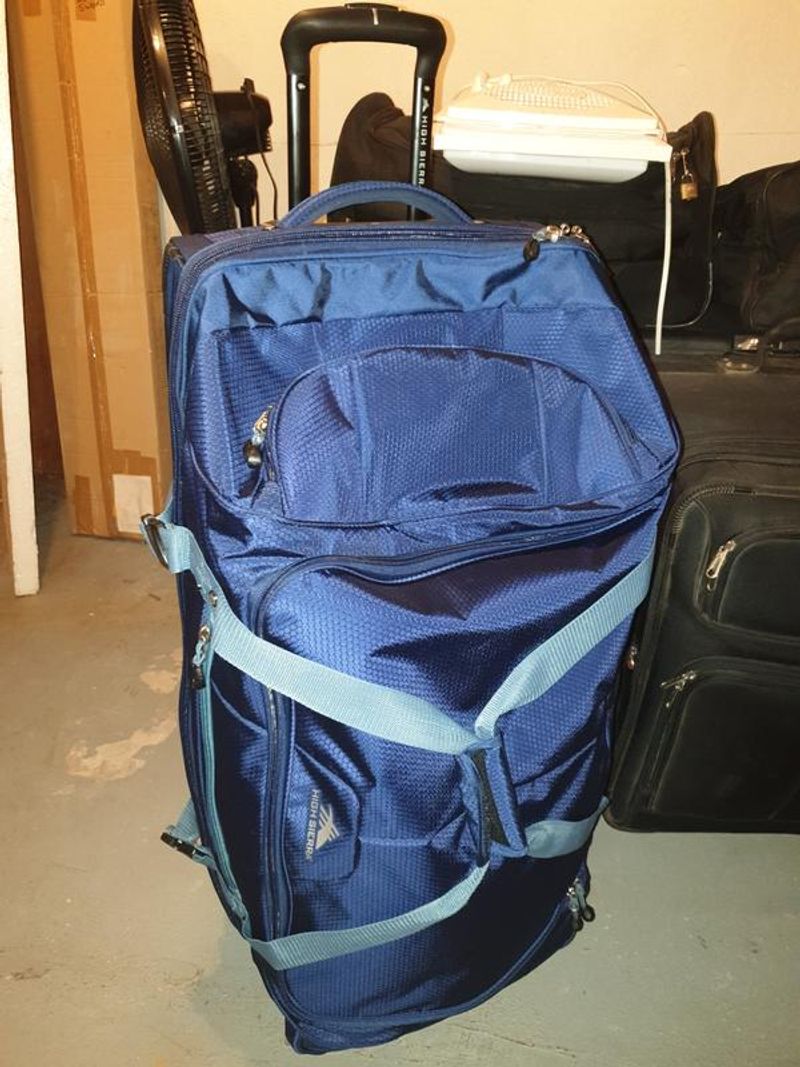 High Sierra Fairlead 34 inch Drop-Bottom Wheeled Duffel