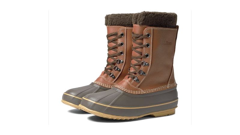 L.L.Bean Leather Snow Boots
