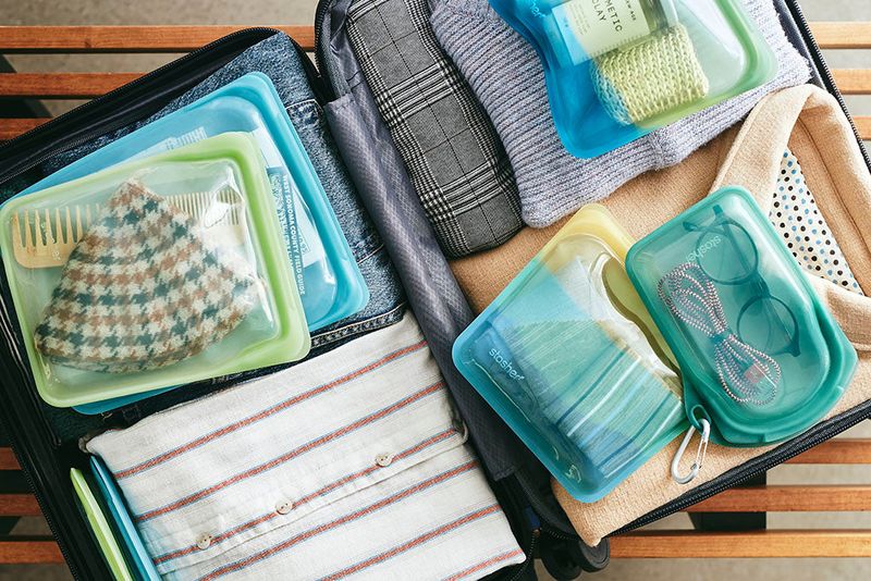 Reusable Silicone Zip Bags