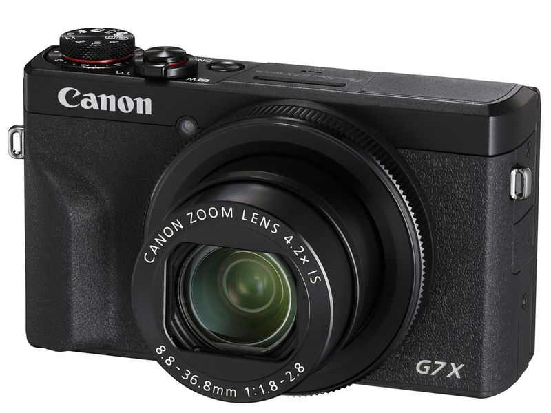 Canon PowerShot G7 X Mark III — compact classic with Movie IS