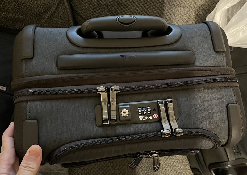 Tumi International Dual Access 4-Wheeled Carry-On