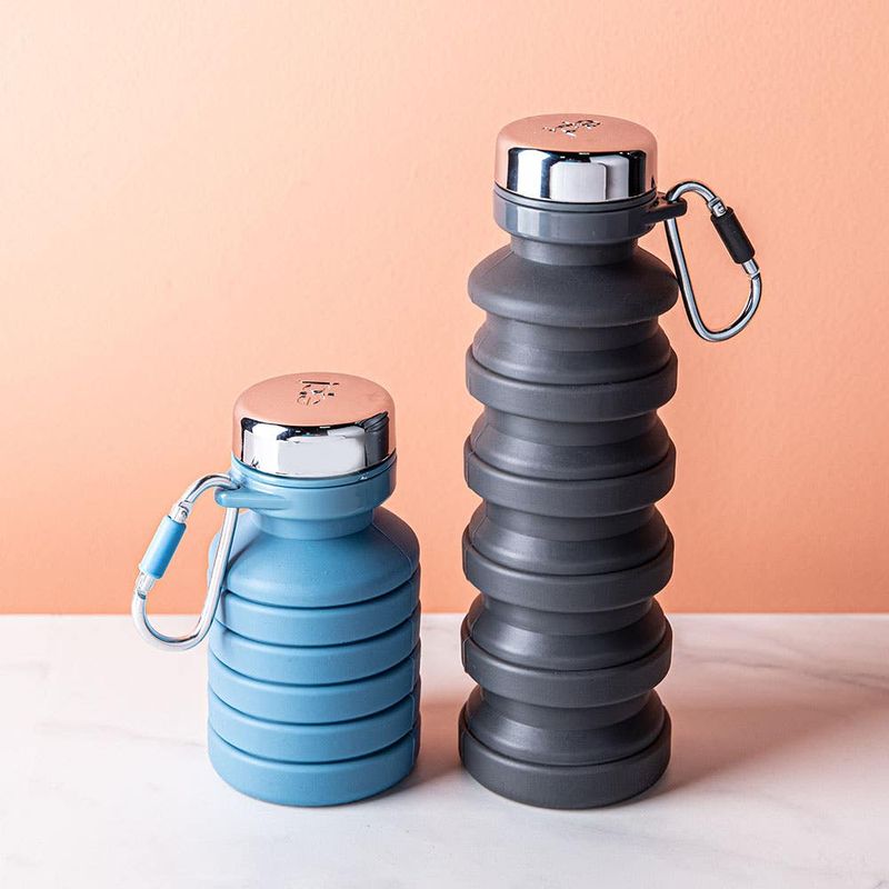 Collapsible Silicone Water Bottle