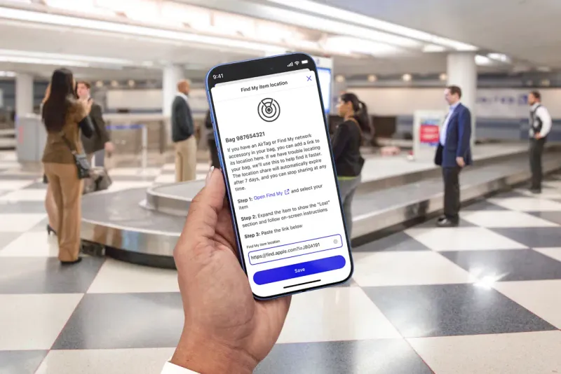 Turn On Your Airline's Baggage Tracking in the App