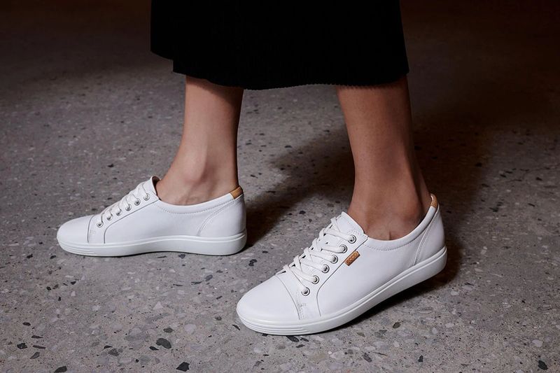 Ecco Soft 7 Leather Sneakers