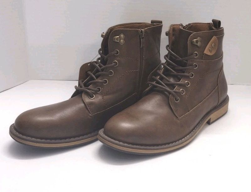 Vostey Motorcycle / Chukka Zipper Boots