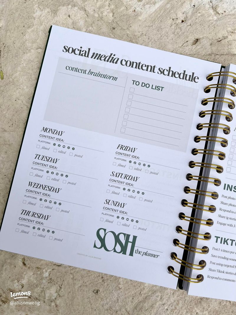 Pocket-Sized Content Planning Journal