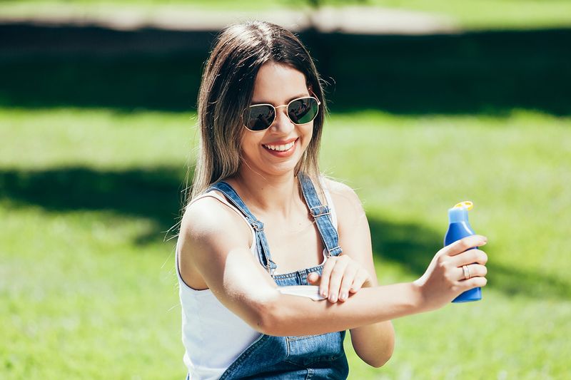 Sunglasses and Sunscreen