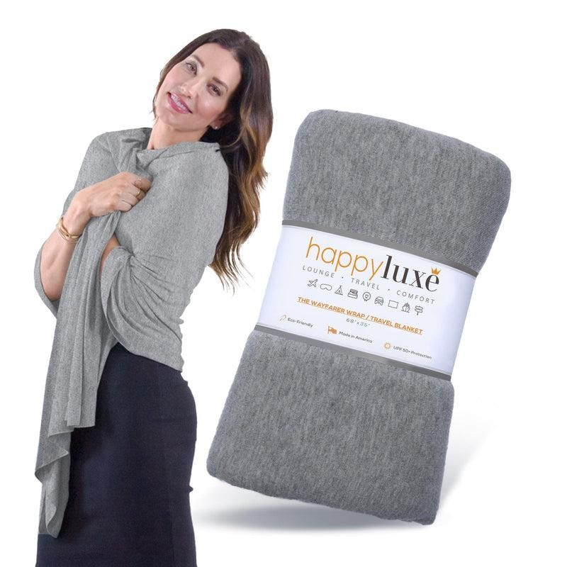HappyLuxe Travel Wrap & Blanket
