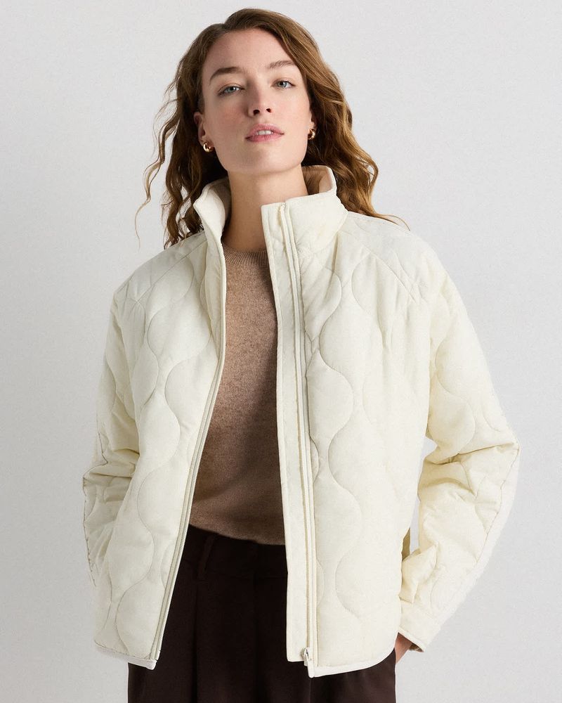 Quince Featherless Quilted Packable Puffer Jacket