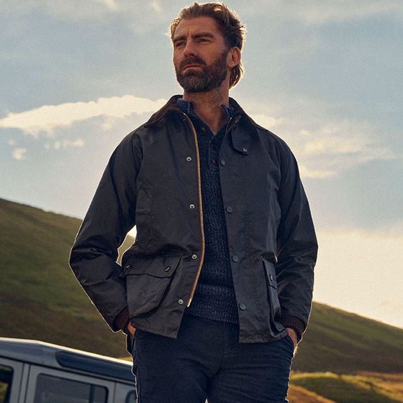 Barbour Bedale Waxed Field Jacket