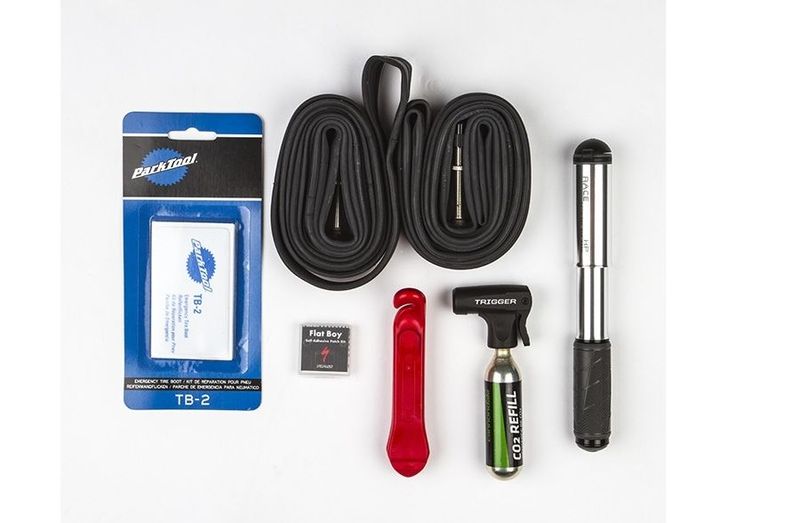 Spare Tubes and Pump or CO2