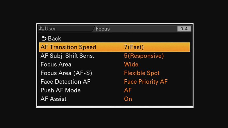 Autofocus Speed and Accuracy
