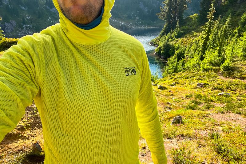 Mountain Hardwear AirMesh Hoody - best for breathability on the move