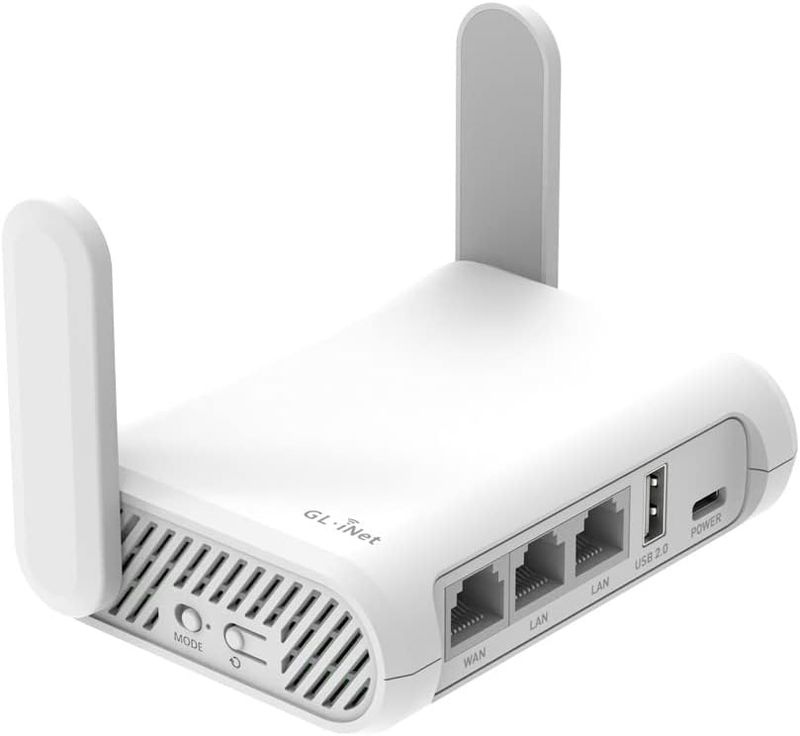 Travel Wi-Fi router (beats weird hotel portals)
