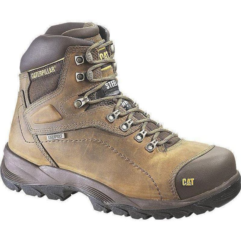 Caterpillar Diagnostic Waterproof Insulated Steel-Toe Boots