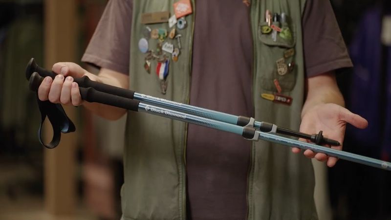 Trekking Poles (Black Diamond Trail Back / Leki Makalu Lite)