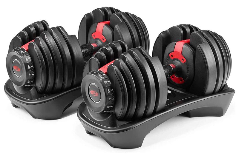 Bowflex SelectTech 552 Adjustable Dumbbells: Serious Strength in One Compact Pair