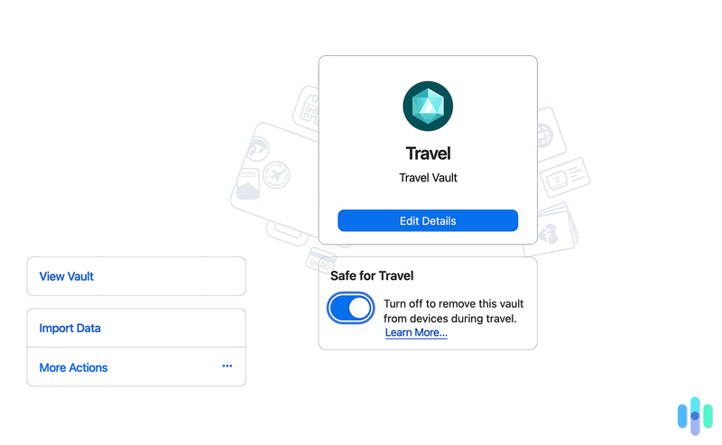 A Password Manager With a Travel-Safety Feature