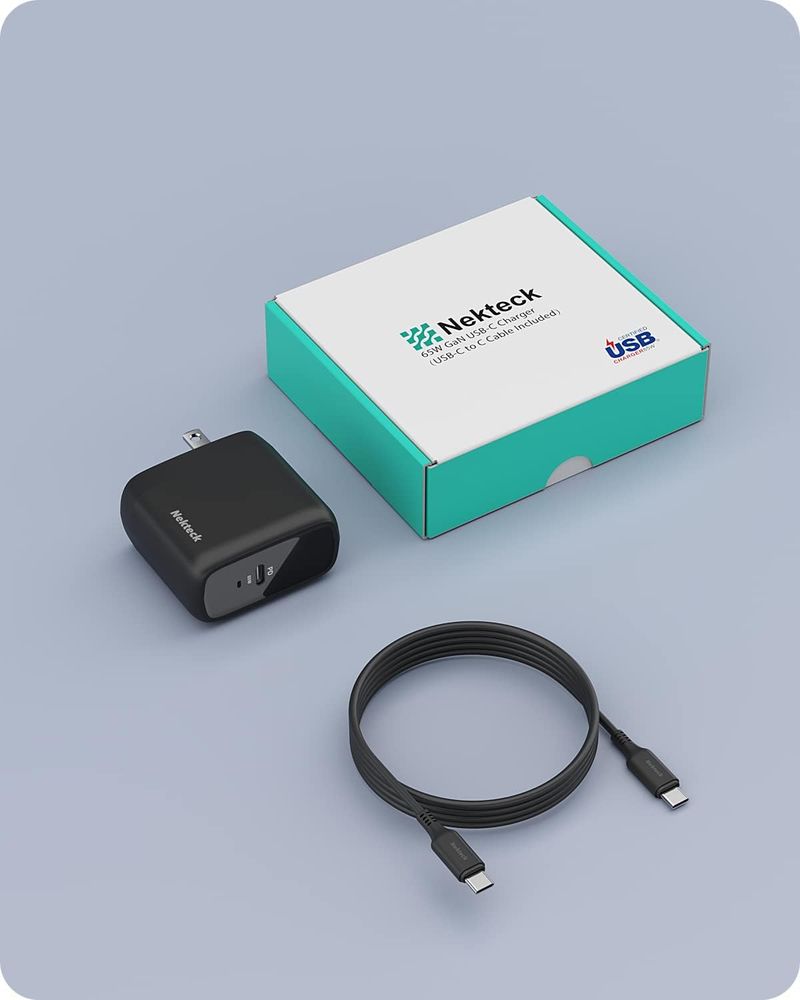 Nekteck 65W USB-C GaN II Fast Charger