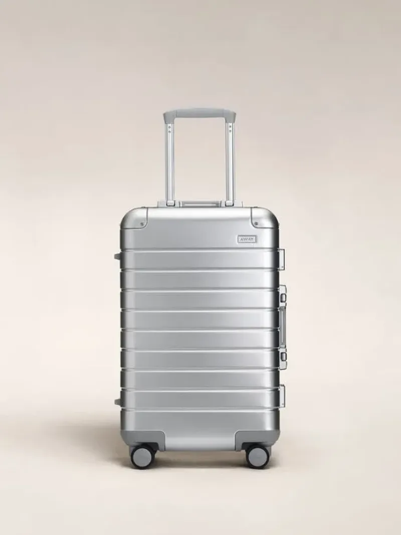 Away Aluminum Carry-On — Best All-Metal Aesthetic & Protection