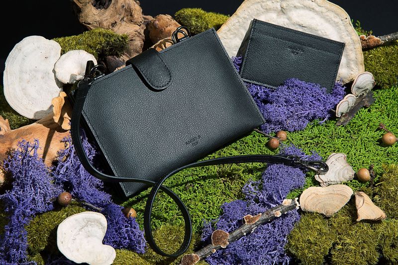 Mushroom Leather Wallet