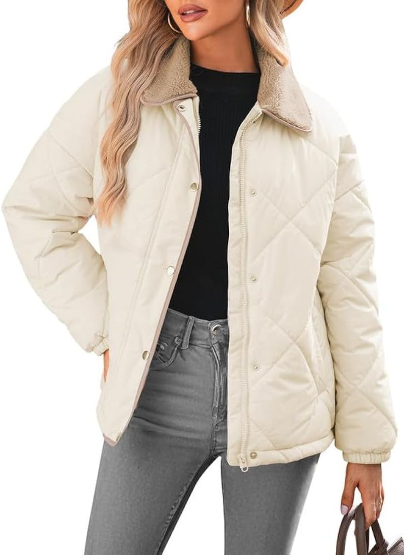 Dokotoo Quilted Jacket (Amazon Shacket Style)
