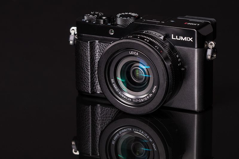 Panasonic Lumix LX100 II – Micro Four Thirds sensor in a compact body, great low-light performance.