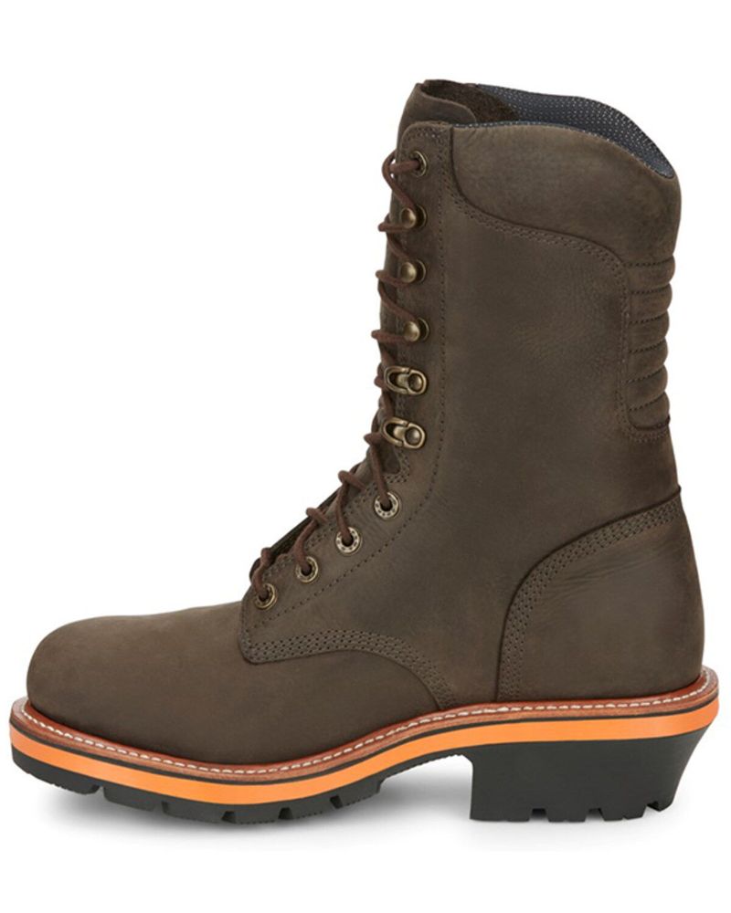 Chippewa Waterproof Insulated Leather Logger Boot