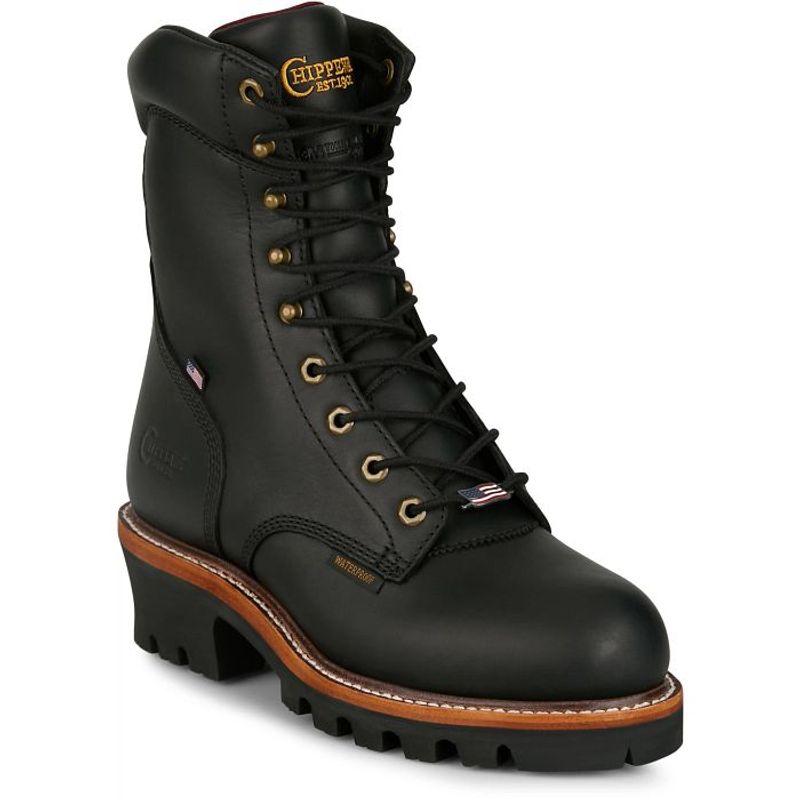 Chippewa Insulated Steel Toe Logger Boots