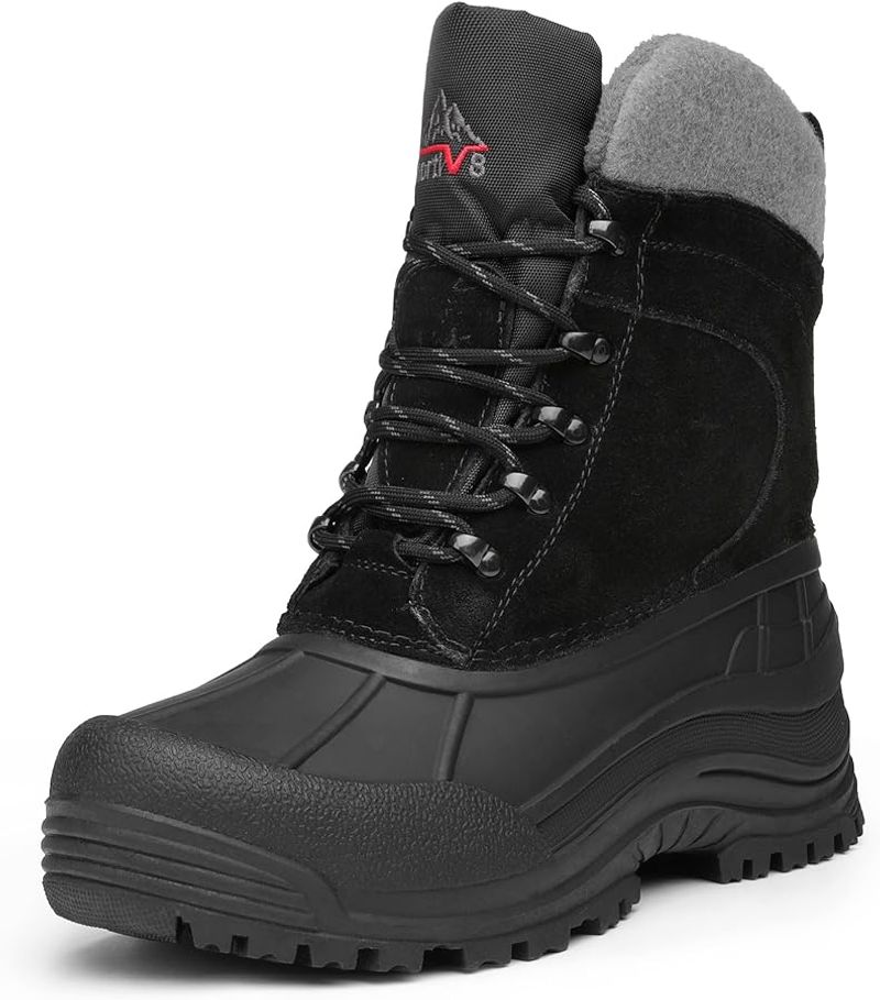NORTIV 8 Men's Insulated Snow Boots