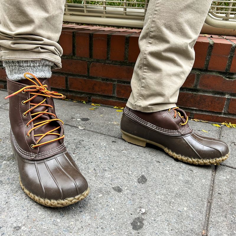 L.L.Bean Men’s Casual Boots with Vibram Sole