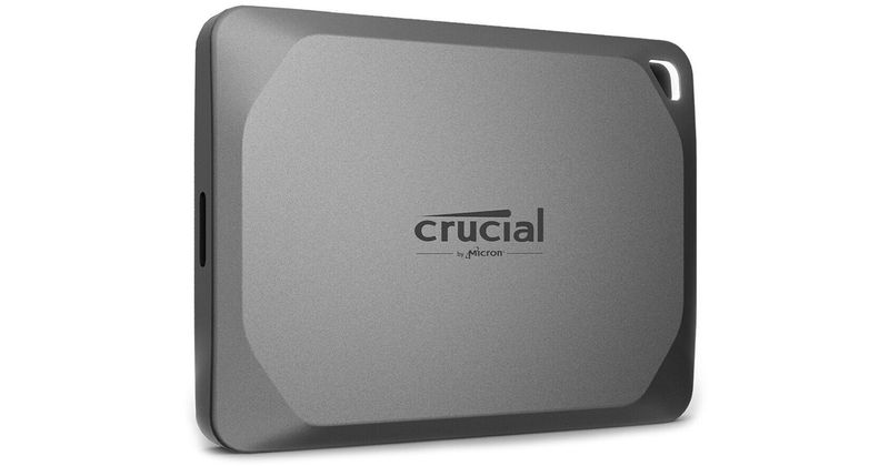 Crucial X9 Pro – USB 3.2 Gen 2, IP55