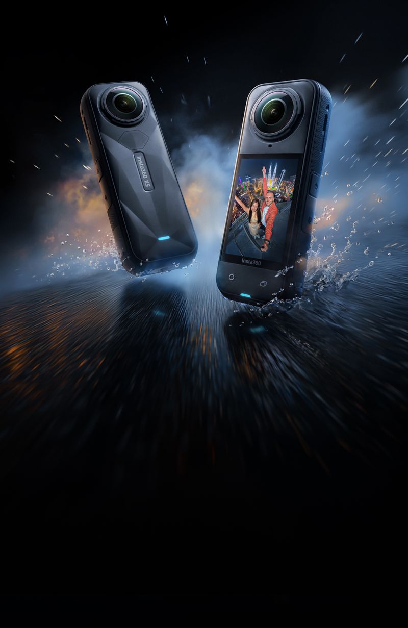 Insta360 X5 – Best Waterproof 360° Camera