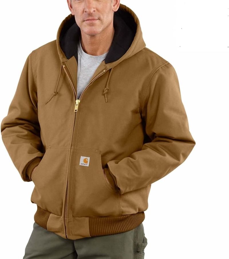 Carhartt Firm Duck Insulated Flannel-Lined Jacket