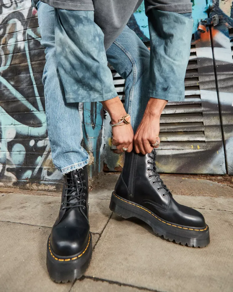Dr. Martens Jadon Boot Smooth Leather Platforms