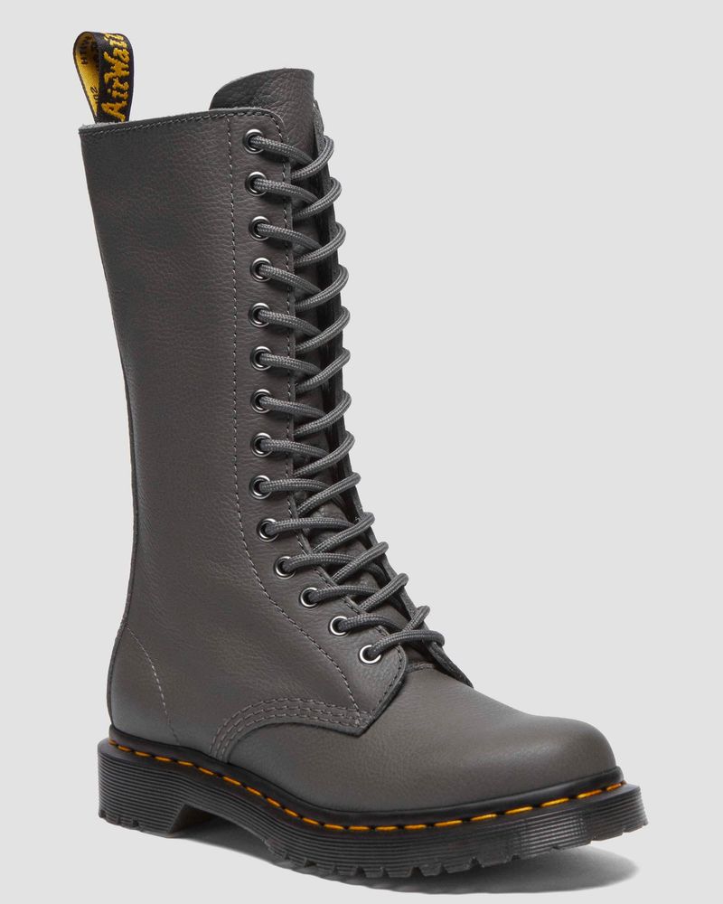 Dr. Martens 1490 Smooth Leather Mid Calf Boots