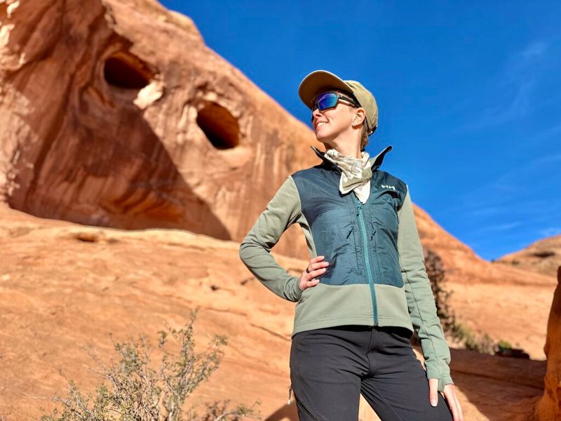 Hybrid mapped jackets can be ideal for travel
